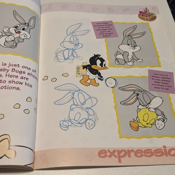 Learn to Draw Baby Looney Tunes - Picture 2 of 3